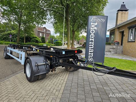 Hüffermann HSA 18 70 With Slide hook lift trailer for sale Netherlands