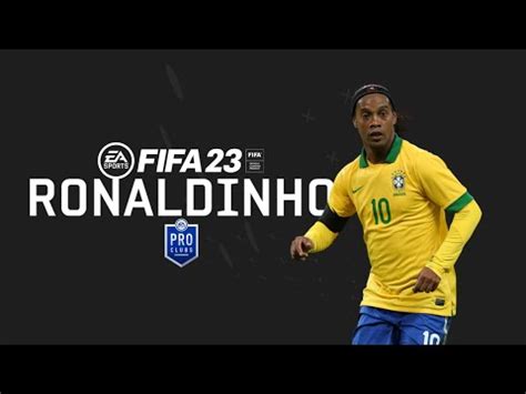 Ronaldinho Fifa Pro Clubs Build Look A Like Youtube