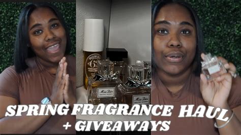 Spring Fragrance Haul Surprise Giveaway‼️🎁🎁🎁 Youtube