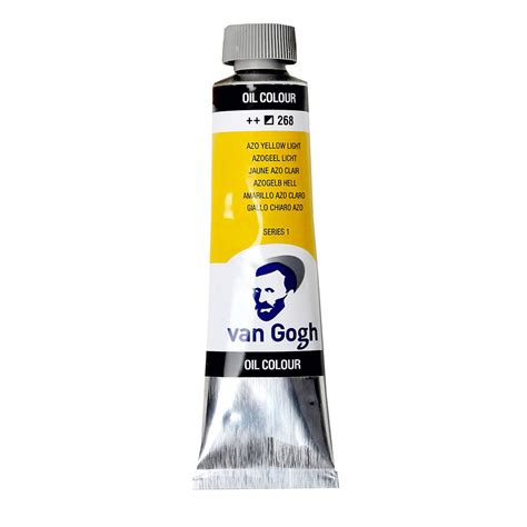 Farba olejna Van Gogh żółty jasny azo 40 ml Talens Sklep EMPIK