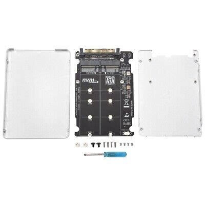 M 2 SSD To U 2 Adapter 2in1 M 2 NVMe And SATA Bus NGFF SSD To PCI E U