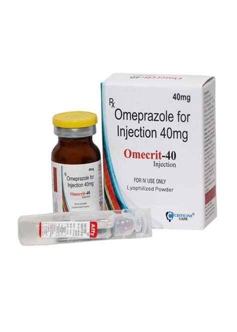 Omeprazole Injection 40 Mg Vial Prescription At 220 Piece In Panchkula