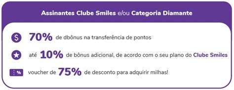 PP 13 anos Smiles oferece até 80 de bônus nas transferências de