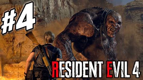 Resident Evil 4 Remake Parte 4 El Gigante E ENCONTRANDO Ashley