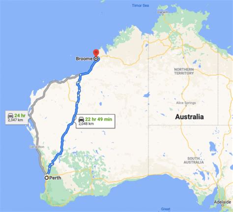 Perth To Broome Road Trip Western Australia Itinerary 24 Hours Layover