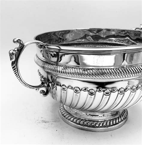 Victorian Silver Bowl At 1stdibs