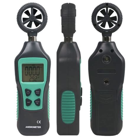 Handheld Digitale Anemometer Wind Air Speed Meter Grandado