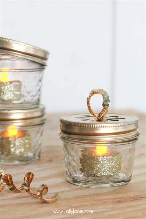 Handmade mason jar candles. - Blurmark