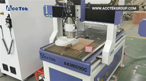 AKM6090C Mini Auto Tool Change Cnc Router For Wood PVC MDF Aluminium