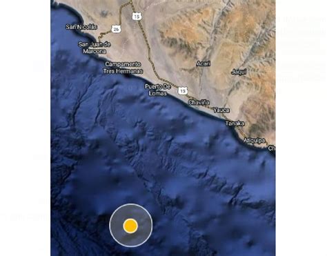 Temblor En Arequipa Lomas Soporta Sismo De Magnitud El Cuarto En