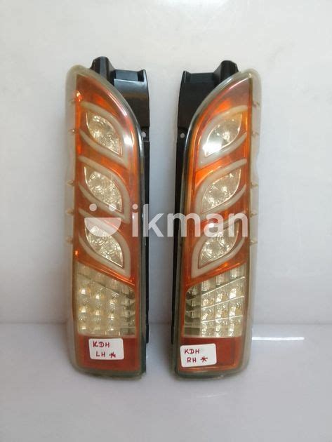 Toyota Hiace Kdh Tail Light Lh Rh In Gampaha City Ikman