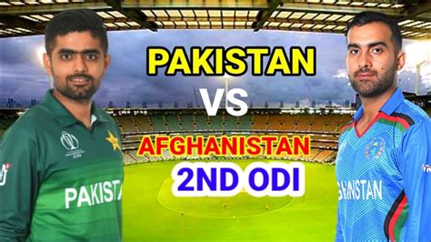 Pak Vs Afg 2nd Odi Highlights भारी ड्रामे के बीच आखिरी ओवर में जैसे