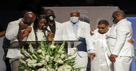 Family, friends say final goodbyes to George Floyd during celebration ...