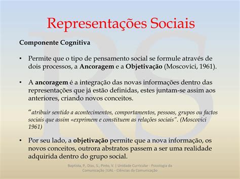 PPT Representações Sociais PowerPoint Presentation free download