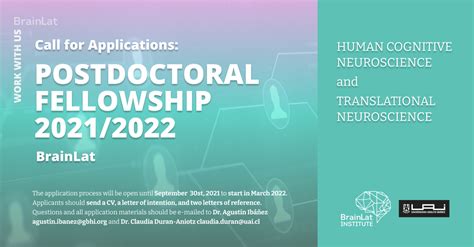 Call For Applications Postdoctoral Fellowship 2021 2022 Brainlat