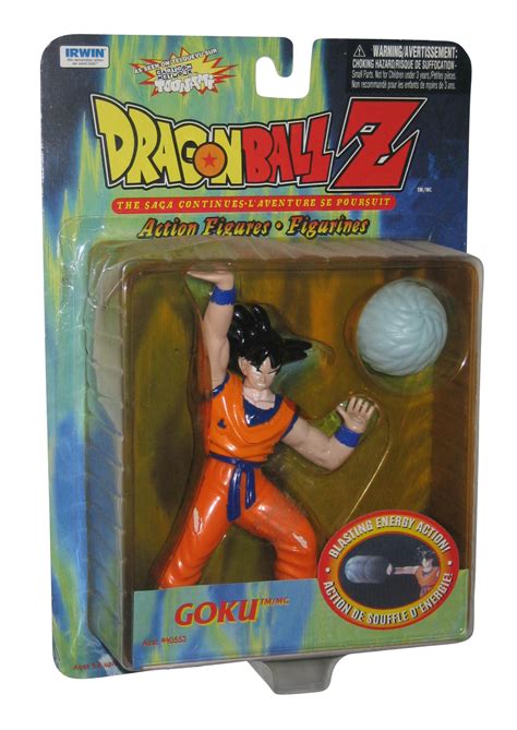 Action Figures Dragon Ball Z Energy Blast Goku The Saga Continues DBZ Irwin Action Figure TV ...