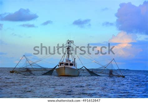 Shrimp Boat Stock Photo (Edit Now) 491652847