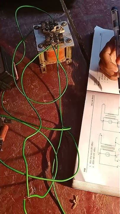 Transformer Polarity Test Transformer Terminal Identify Test Youtube