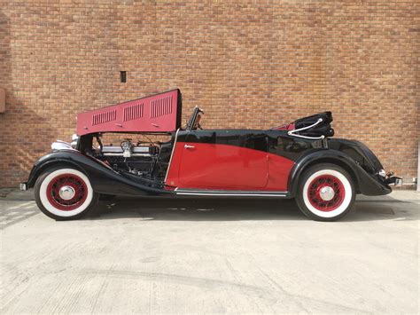 DELAGE D8 CABRIOLET 4 PLACES PAR CHAPRON 1934 Classic Racing