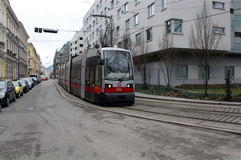 Wien Wiener Linien SL 25 B 674 Floridsdorf Leopold Ferstl Gasse Am