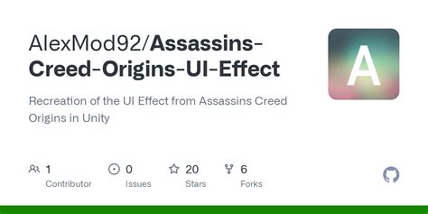 Github Alexmod92assassins Creed Origins Ui Effect Recreation Of The Ui Effect From Assassins