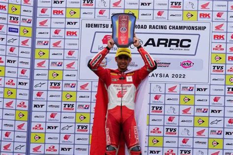 Rider Asal Bulukumba Andi Gilang Juara Race 1 SS600 ARRC Sepang