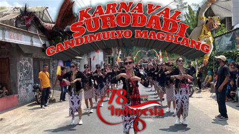 Karnaval Desa Surodadi Candimulyo Magelang Memperingati Hut Kemerdekaan