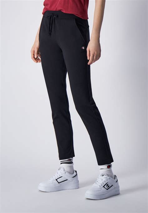 Champion Slim Fit American Classics Jogginghose Blackschwarz