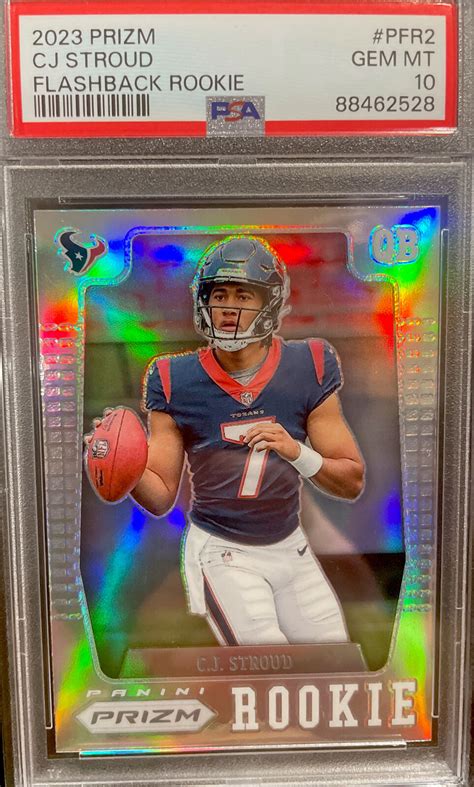 Cj Stroud Prizm Pfr Prizm Flashback Rookies Silver Price