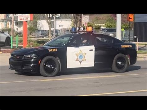 Saginaw Mi Sheriff Responding Suv Vs Motorcycle Pi Hi Low Siren Youtube