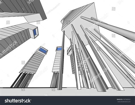 Vector Architecture Background Stock Vector (Royalty Free) 187390553 ...