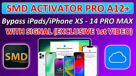 EXCLUSIVE NEW ICloud Bypass With Signal For IPhone XS To IPhone 14