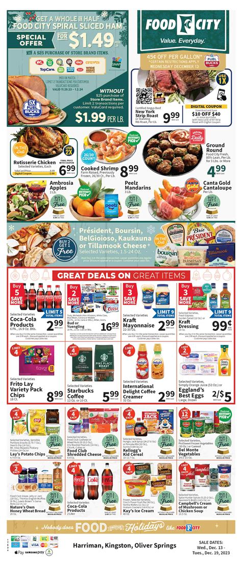 Current Circulars Food City Weekly Sales Food City