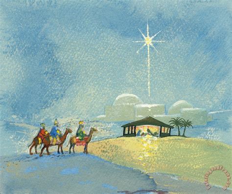 The Three Wise Men Painting At Paintingvalley Explore Collection