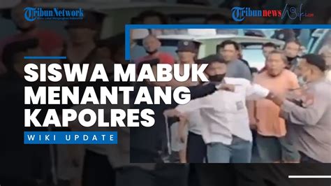 Viral Video Siswa Diduga Mabuk Sambil Tantang Kapolsek Toulimambot