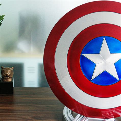 Captain America Shield Metal Captain America Cosplay Shield | Etsy