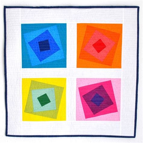 Wonky Squares Wall Hanging Pdf Pattern Payhip Quilts Quilt