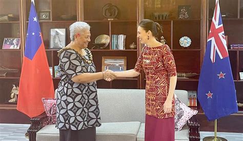 Pm Jacinda Ardern Visits Samoa To Commemorate 60 Years Of Friendship