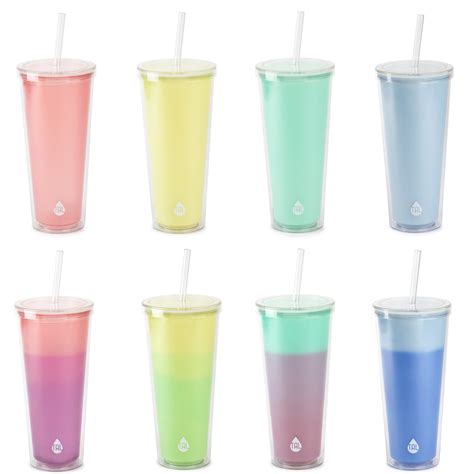 TAL Color Changing Glitter Tumbler 24 Fl Oz 8 Pack Walmart