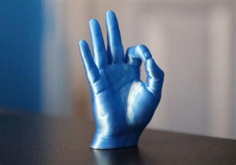 OK Hand Sign, Ok Hand Sculpture, 3D Print - Etsy