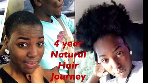 Natural Hair Journey 4 Years Growth 4c Hair Youtube