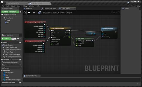 Opening Doors Unreal Engine Documentation