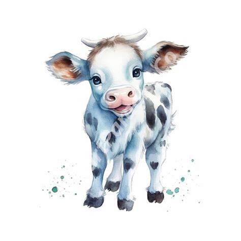 Cute Cow Clipart Collection 10 Clipart Image, Animal Design for Card ...