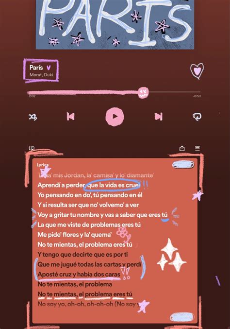 Paris By Morat Feat Duki Morat Letra Letras De Canciones Morat