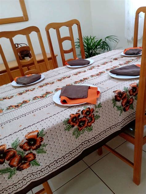 Toalha De Mesa Cadeiras Lugares De Linh O Estampado Retang