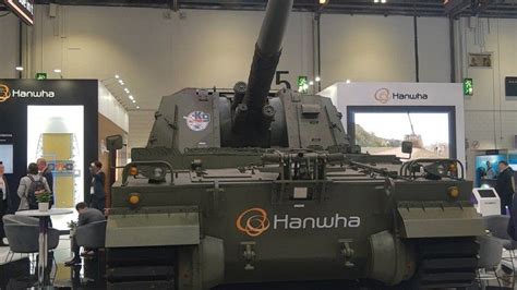 Dsei Hanwha Unveils The K A Howitzer Defence