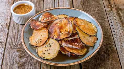 Chips De Berenjena Receta Con Y Sin Airfryer