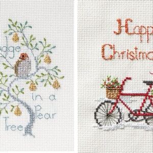 Bothy Threads Counted Cross Stitch Christmas Card Kits Etsy