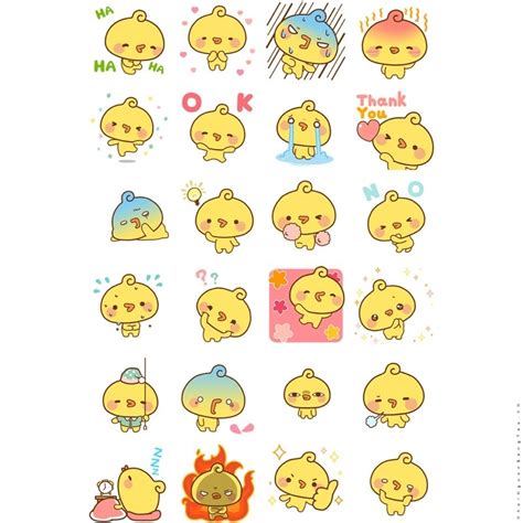 999 Hình Vẽ Sticker Cute Ngộ Nghĩnh Dễ Thương Nhất