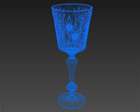 Crystal Glass 3d Model Cgtrader